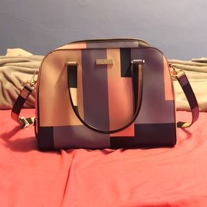 Kate Spade Purse multi colored medium size
